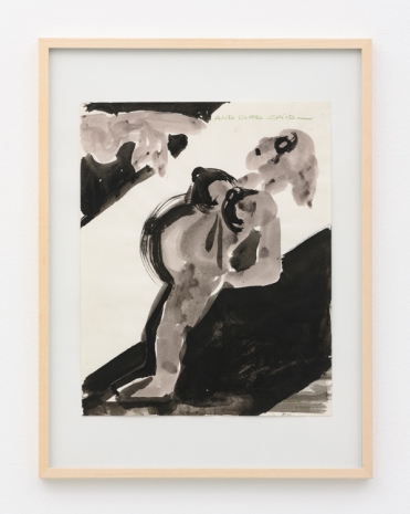 Marlene Dumas , And God Said, 1990   , andriesse ~ eyck gallery
