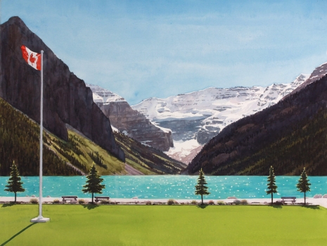Tim Gardner, Lakeshore, Lake Louise, 2021 , 303 Gallery