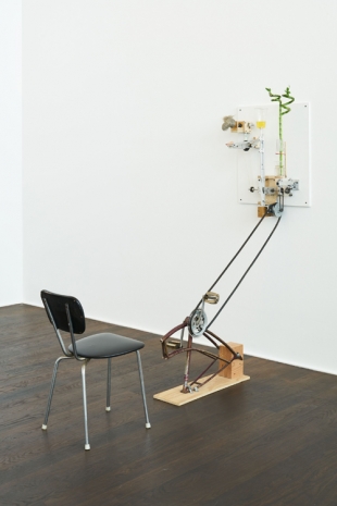 Mika Rottenberg, #33 with bamboo and bicycle,  2020, Hauser & Wirth