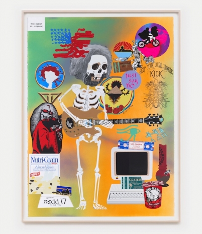 Matthew Brannon, Concerning Nicaragua: On the Road with the Grateful Dead in the 1980s, 2021, David Kordansky Gallery