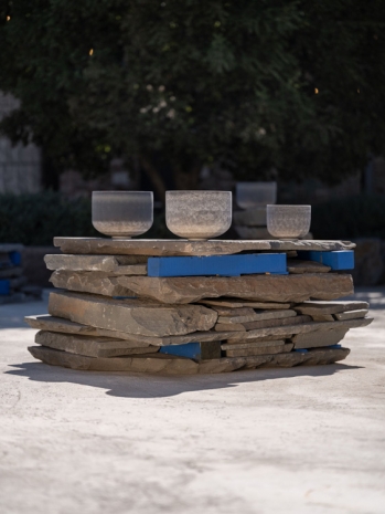 Lorna Simpson, Stacked Stones/Vibrating Cycles, 2021 , Hauser & Wirth