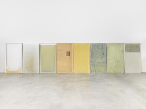 Emil Lukas, On the Edge of Ice (8 double sided panels, 28 double sided drawings), 1993 , Hauser & Wirth