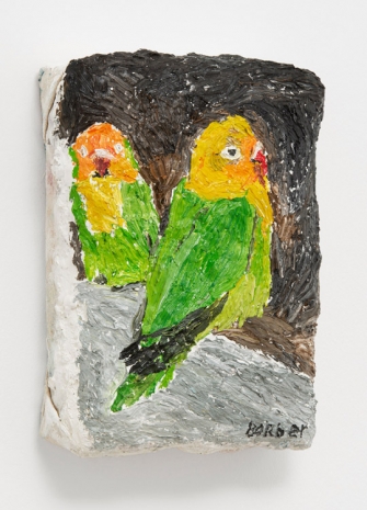 Sophie Barber, Love birds swing on the same perch, 2021 , Alison Jacques
