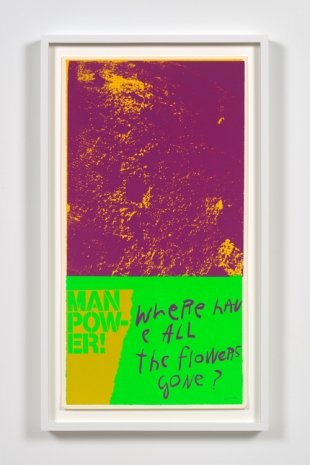 Corita Kent, moonflowers, 1969 , Andrew Kreps Gallery