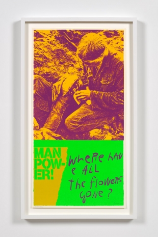Corita Kent, manflowers, 1969 , Andrew Kreps Gallery