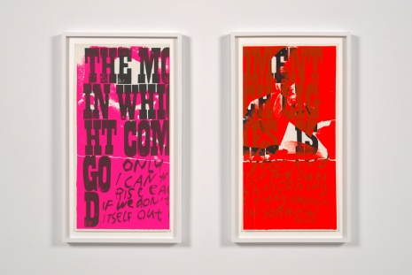 Corita Kent, only you and i (two parts), 1969 , Andrew Kreps Gallery