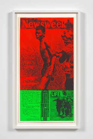 Corita Kent, news of the week, 1969 , Andrew Kreps Gallery
