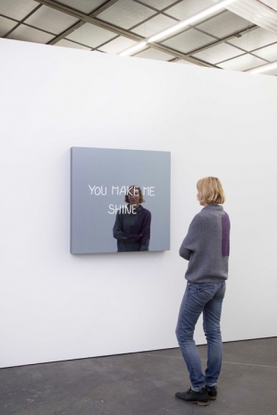 Jeppe Hein, YOU MAKE ME SHINE (handwritten), 2019 , König Galerie