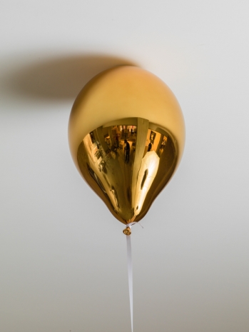 Jeppe Hein, Orange Mirror Balloon (medium), 2017, König Galerie