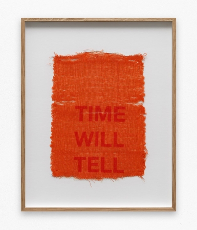 Marie Hazard, TIME WILL TELL, 2021 , Galerie Mitterrand