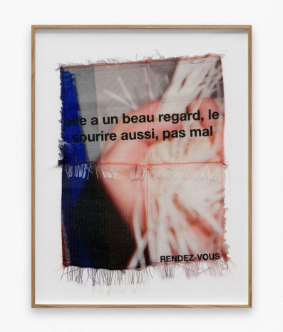Marie Hazard, Elle a un beau regard, 2021 , Galerie Mitterrand