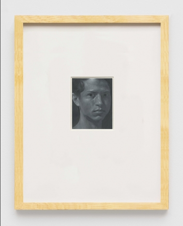 Xavier Robles De Medina , Self-portrait (bw), 2017 , Praz-Delavallade