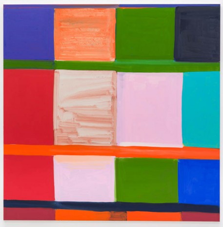 Stanley Whitney, Violet Times, 2012, Galerie Nordenhake