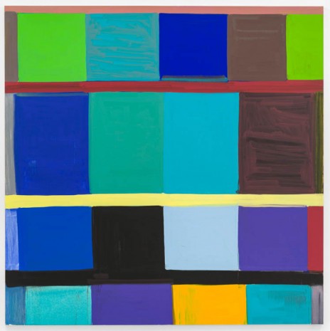Stanley Whitney, This Side of Blue, 2011, Galerie Nordenhake