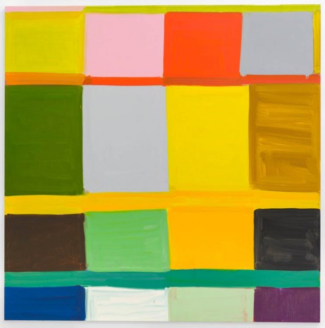 Stanley Whitney, Yellow, Noon and Night, 2012, Galerie Nordenhake