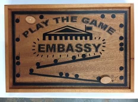 Abel Barroso, Embassy Game, 2016, Pan American Art Projects