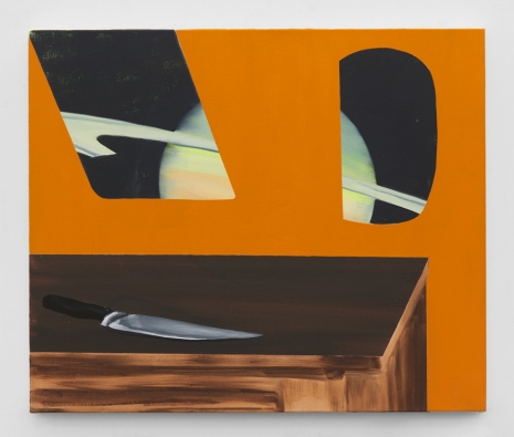 Dexter Dalwood, 2059 (knife), 2021, Simon Lee Gallery