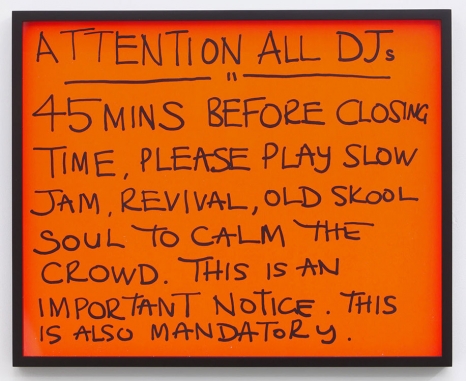 Jeremy Deller, Attention all DJs, 2012 , Art : Concept