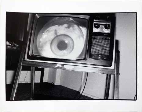 Bruce Conner , THE LATE NIGHT MOVIE ON TV 10A: JUNE 10, 1978, photographed 1978, printed 1986 , Paula Cooper Gallery
