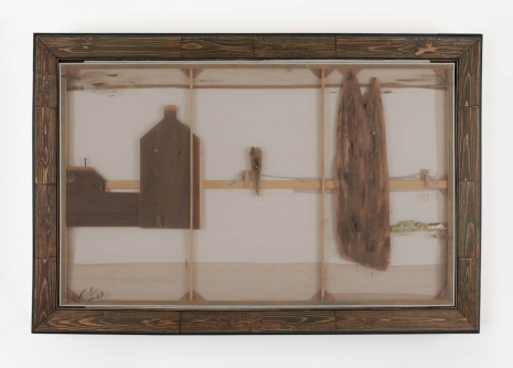 Merlin James, Houses, Trees, 2020 , Kerlin Gallery