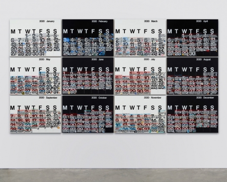 Rob Pruitt, Studio Calendar 2020, 2020 , 303 Gallery