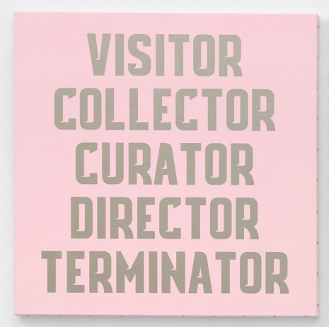 Christian Robert-Tissot, VISITOR COLLECTOR CURATOR DIRECTOR TERMINATOR, 2020 , Galerie Joy de Rouvre