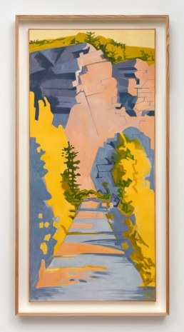 Lois Dodd , Road into Long Cove Quarry, 1988 , Modern Art