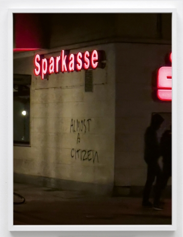Paul Hutchinson, Sparkasse, Almost A Citizen, 2021 , Sies + Höke Galerie