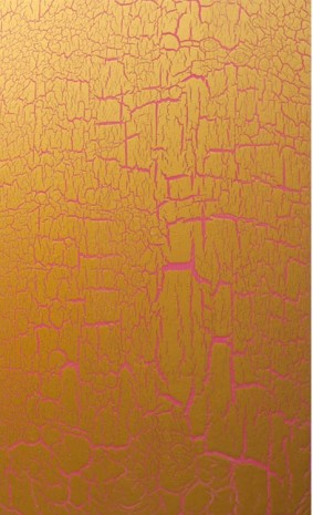 Ed Moses, Gold Over Pink, 2012, Patrick Painter Inc.