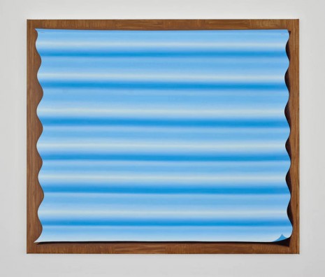 Mathew Cerletty, Blue Paper, 2012, Mary Mary