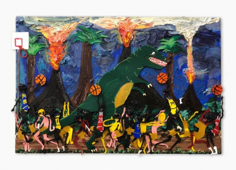 Devin Troy Strother, let's have a game of jungle ball, 2019, Hollis Taggart