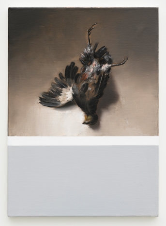 Mircea Suciu, Still life (self-portrait as a dead bird), 2021 , Zeno X Gallery