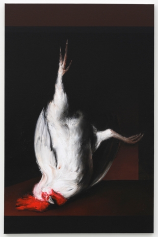 Mircea Suciu, Dead Cock (Donald) (after Metsu), 2021 , Zeno X Gallery