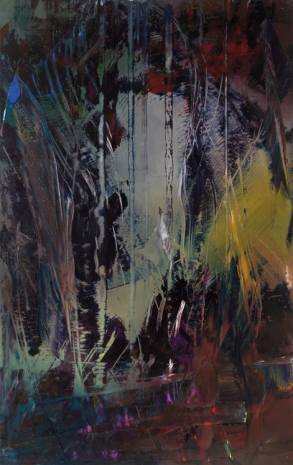 Hubert Scheibl, Cage Painting, 2020/21 , Galerie Mezzanin