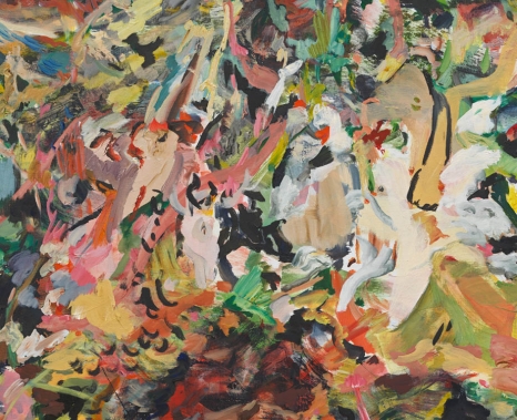 Cecily Brown, The chagrin of the skinnymalinks, 2017-2021 , Blum & Poe