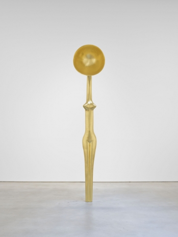 Simone Leigh, Sentinel IV (Gold), 2021 , Hauser & Wirth