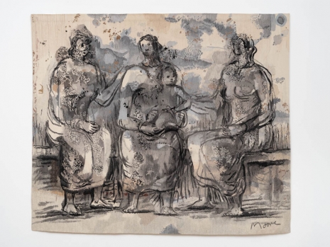 Henry Moore, Three Seated Women with One Child, 1978 , Hauser & Wirth