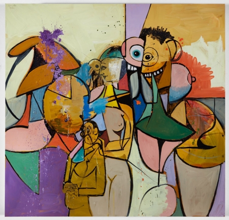 George Condo, The Day They All Got Out, 2021 , Hauser & Wirth