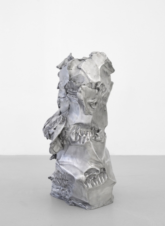 Donna Huanca, VIPASSANA JOURNAL (RIPPED TORSO), 2021, Peres Projects