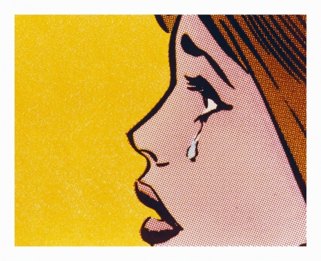 Anne Collier, Woman Crying (Comic) #34, 2021, Anton Kern Gallery