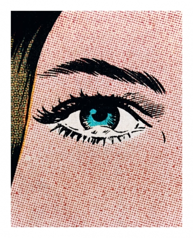 Anne Collier,  Woman Crying (Comic) #37, 2021, Anton Kern Gallery