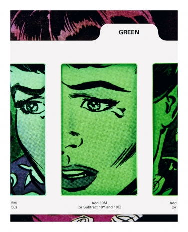 Anne Collier, Filter #4 (Green), 2021, Anton Kern Gallery