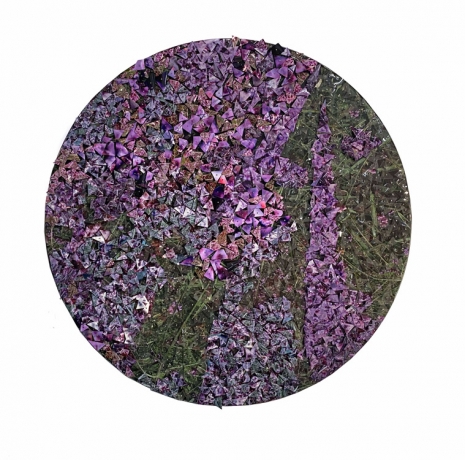 Mabel Poblet , Purple Scale, 2018 , Pan American Art Projects