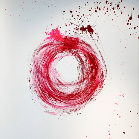 Carolyn Mara , Pink Circle II, 2021 , Pan American Art Projects