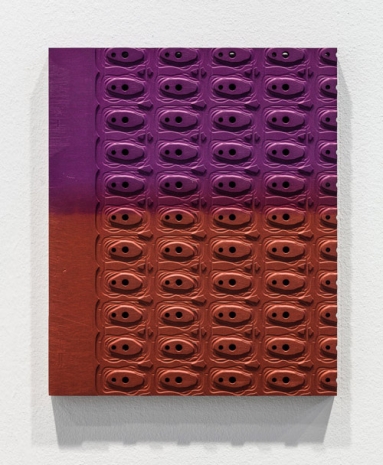 Johannes Wohnseifer , Aluminum Painting (orange_pink), 2021 , Galerie Elisabeth & Klaus Thoman