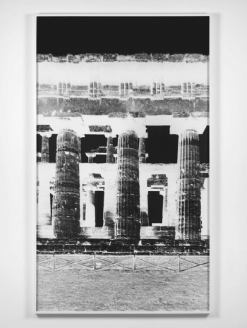 Vera Lutter , Temple of Nettuno, Paestum, XXIV: October 26, 2015, , Alfonso Artiaco