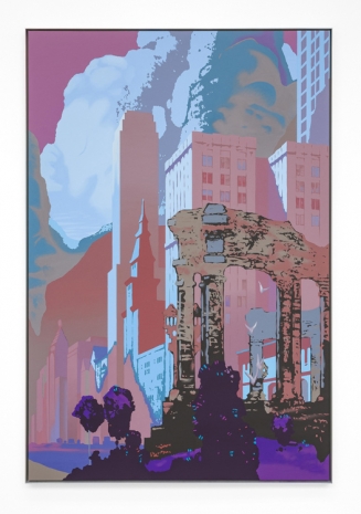Alex Dordoy, Unreal City, 2021 , The Modern Institute
