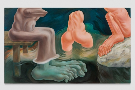 Louise Bonnet, Pisser, 2021, Galerie Max Hetzler