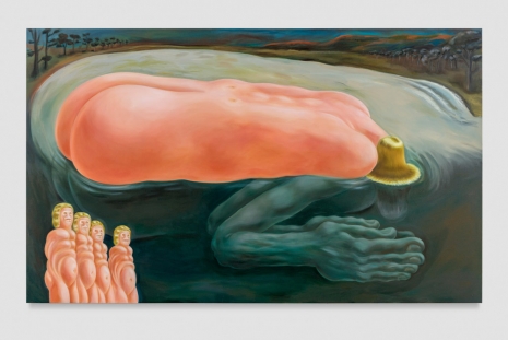 Louise Bonnet, Floating Gorgon, 2021, Galerie Max Hetzler