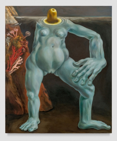 Louise Bonnet, Pissing Gorgon, 2021, Galerie Max Hetzler